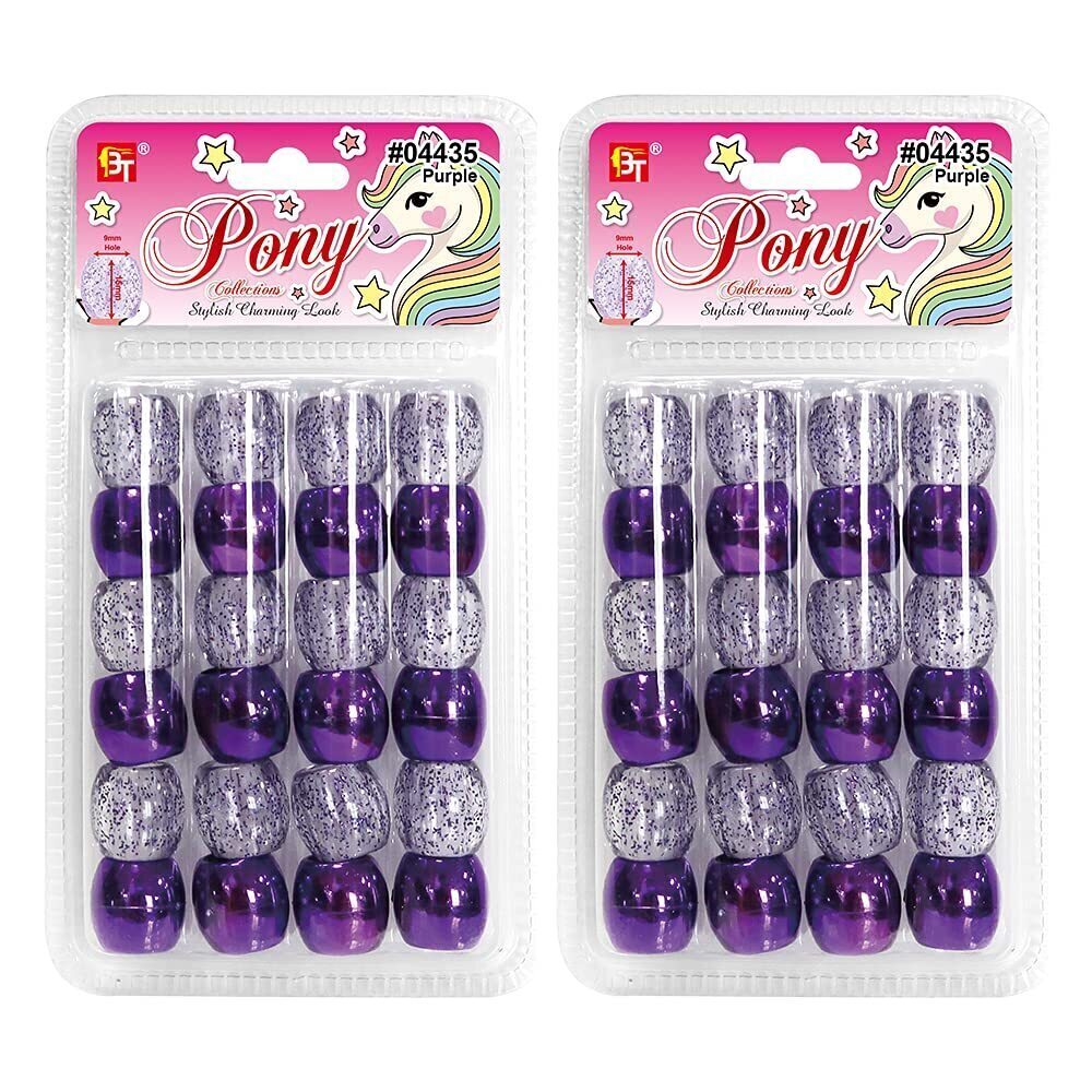 1618 48 Pcs Beads Jewelry Making Kit DIY Hair Braiding Bracelet Ornaments